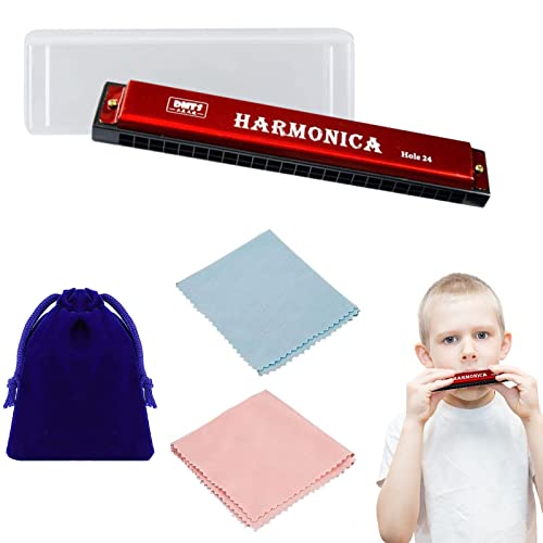 Harmonica en Do, Harmonica Blues Diatonique, Instrument Pour Adultes, Harmonica en do Majeur, Jouets en Harmonica, Harmonica Enfant, Harmonica 24 Trous, Enfants et Débutants Avec étui - Les Beatles, Paul McCartney, John Lennon, RIngo Starr, George Harrison Harmonica en Do, Harmonica Blues Diatonique, Instrument Pour Adultes, Harmonica en do Majeur, Jouets en Harmonica, Harmonica Enfant, Harmonica 24 Trous, Enfants et Débutants Avec étui