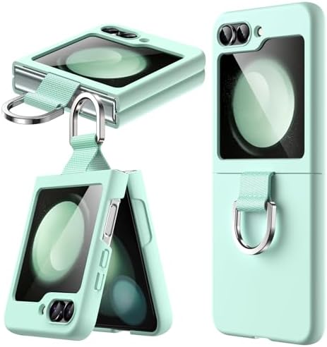 JETech Case for Samsung Galaxy Z Flip 5, Mint Green
