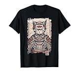 Photo Gallery samurai giappone gatto grafica anime guerriero vintage arte maglietta Photo Gallery samurai giappone gatto grafica anime guerriero vintage arte maglietta