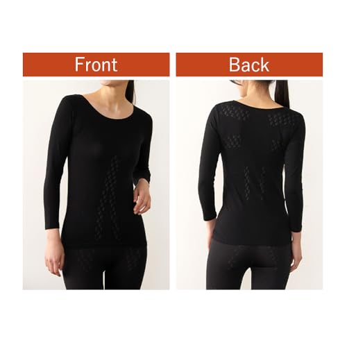 リライブシャツ あったかインナー 9分袖 レディース パワーシャツ の商品画像 2