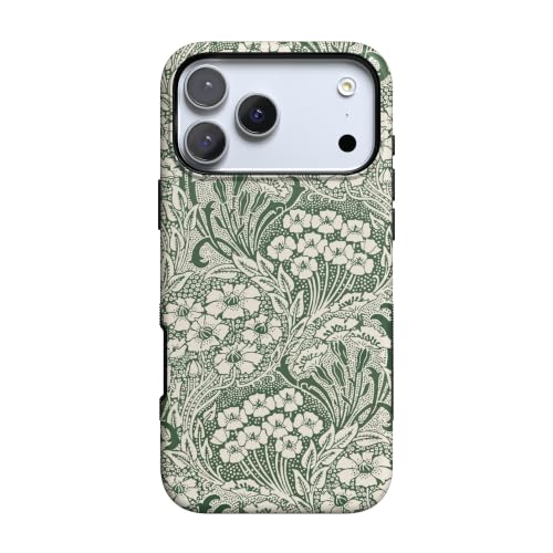 Casely iPhone 18 Pro Case | Mystic Meadow | Green Gardens | Bold Protective Design | Compatible with MagSafe