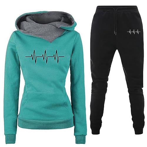 Costume de sport femme élastique et sweatshirt de loisirs d'hiver