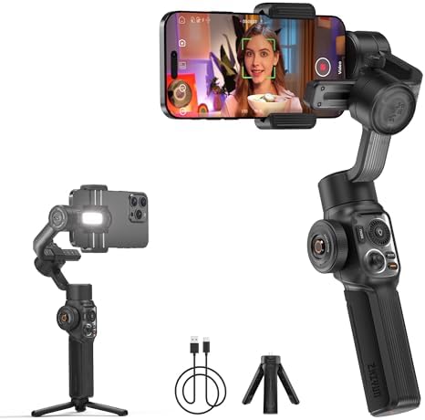 ZHIYUN Estabilizador Gimbal Smooth 5S AI [oficial] de 3 eixos par...