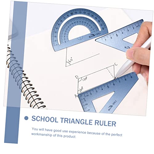 STOBOK 1 Conjunto De Régua De Estudante Conjunto De Ferramentas Para Crianças Conjunto De Artigos De