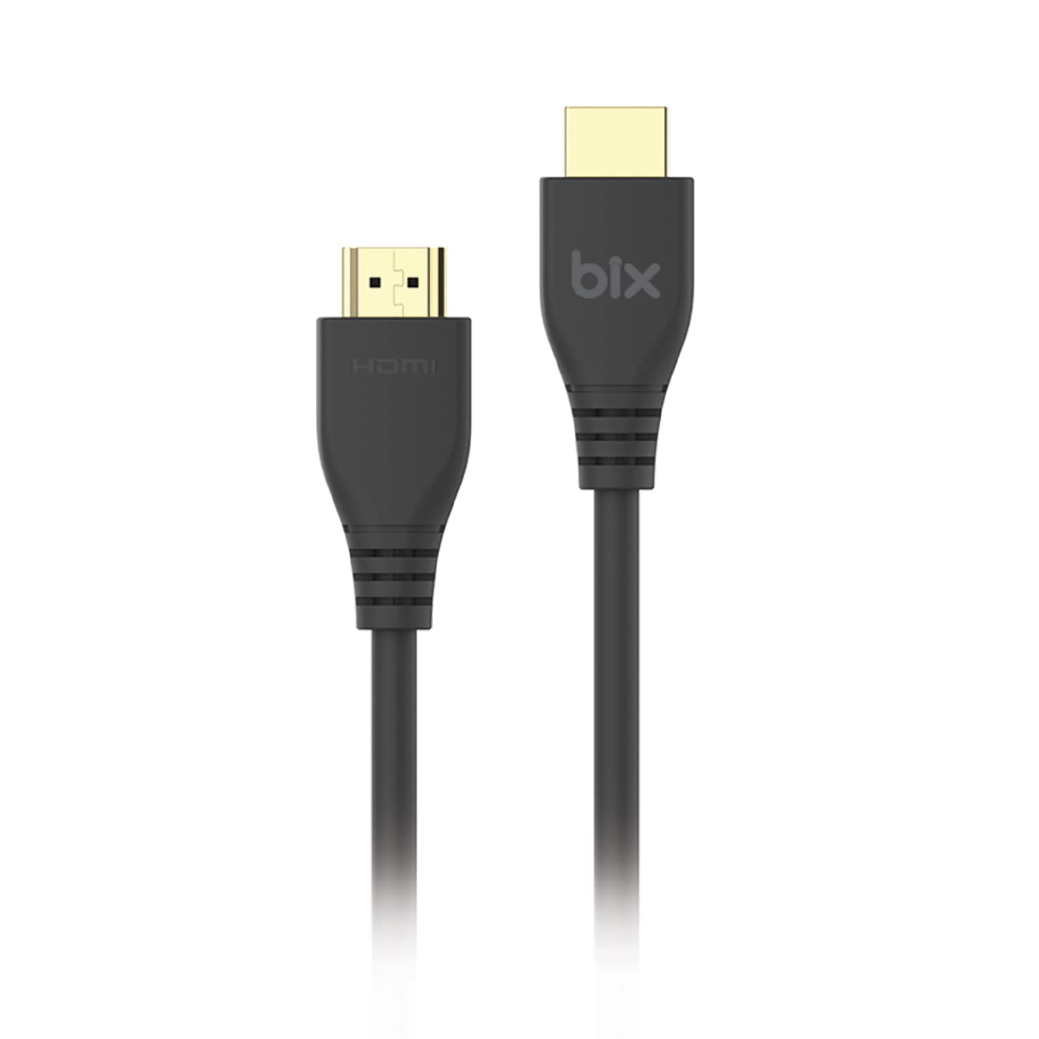 Bix PHD02 8K@60Hz Ultra Yüksek Hızlı HDMI & Ethernet Kablosu, 48Gbps Veri Aktarım Hızı, HDMI 2.1, HDR, eARC, 3D Ready Teknolojisi, Bilgisayar Monitörü, UHD TV, PS5, PS4 Uyumlu 2 Metre Kablo