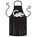 Produktbild trag-das Bedruckte Spaß Grillschürze Glückliche Kuh Fun Geschenk Grill Schürze Kochschürze Latzschürze Partyschürze Küche