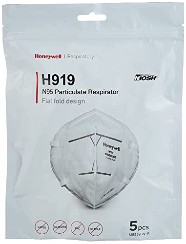 Strata Honeywell H919 NIOSH95 Mask (Pack of 5 )