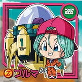 ドラゴンボール シール ブルマ1枚 ニッスイ ドラゴンボール超