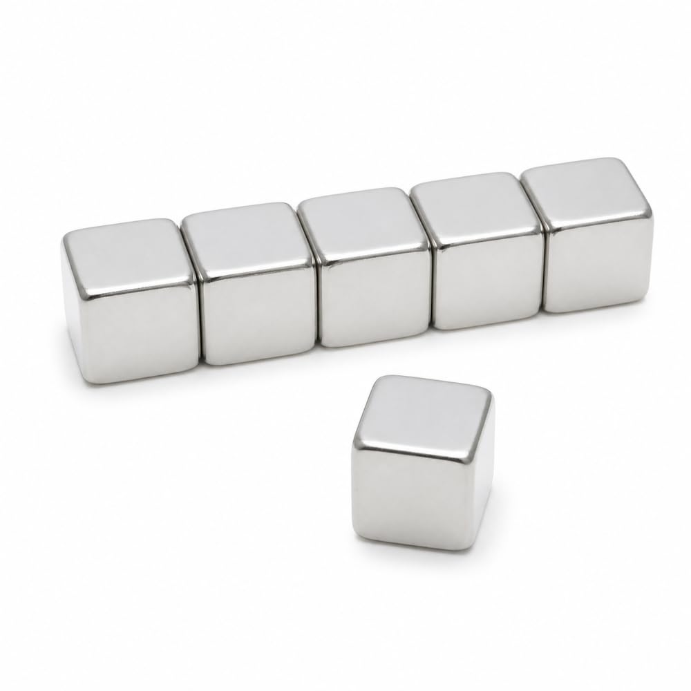 50 Stück Neodym Magnete 10x10x10 mm N38 – extra starke Haftmagnete für Montage, Werkstatt & Industrie