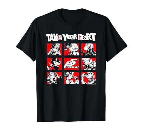 Persona 5 Character Squares T-Shirt