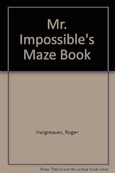 Paperback MR Men Impossible Maz Book