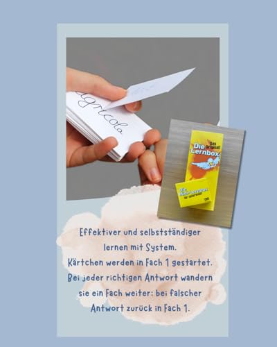 Lernbox (DIN A8) zum Selbergestalten: Lernbox zum Selbstbefüllen, fertig montiert (Alle Klassenstufen)