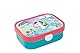 Mepal Brotdose Kinder - Bento Box Kinder - Brotdose Kinder mit Fächern & Gabel - Meal Prep Box mit Clip-Verschluss - BPA-frei & Spülmaschinenfest - 750 ml - Unicorn