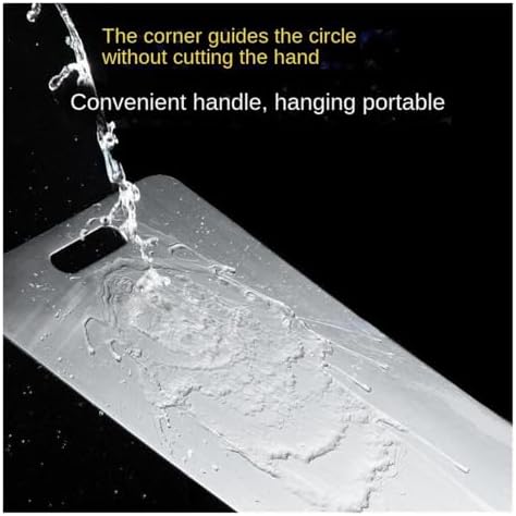 Miniatura 4 de Stainless Steel Chopping Board 316 Stainless Steel Panel and Chopping Board Kitchen Household Thickened Double Sided Cutting Board Block Kneading