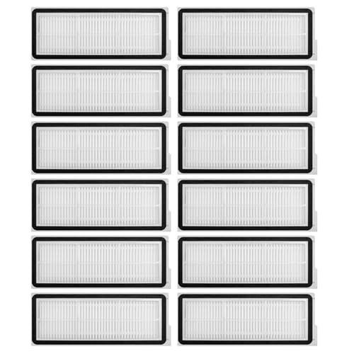 Kit filtres HEPA de rechange pour aspirateur Roborock Qrevo S, MaxV, Curv, Edge