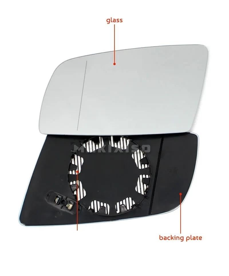 Verre rétroviseur grand angle chauffant pour Série 5 E60 E61 E63 E64 - 5