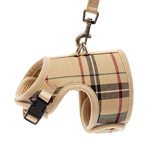 BINGPET Cat Harness and Leash Set Escape Proof Kitten Harness and Leash Adjustable, Comfortable Outdoor Vest,Strap… - Image 6