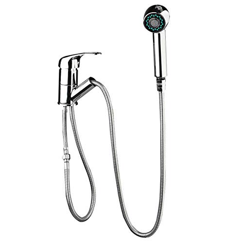 Robinet d'évier de lavabo 2 modes d'eau avec pulvérisateur
