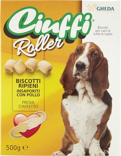 Ciuffi Roller Biscotti per Cani con Pollo, 500g