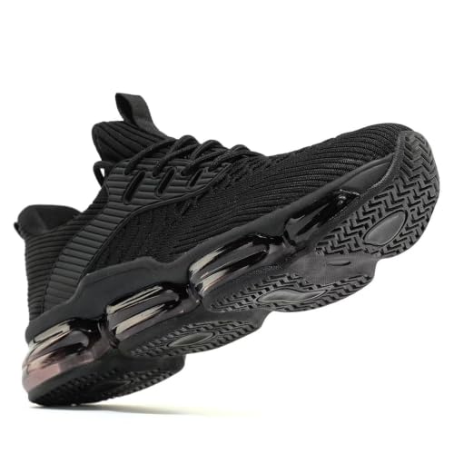 Image of Socviis Men's Air Cushion Running Shoes Breathable Tennis Fashion Sneakers Non Slip Workout Casual Sport Shoes Gym Training Comfortable Walking Shoes