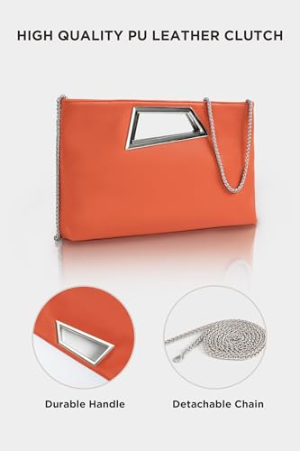 Image of Coucoland Clutch Purse for Women - Evening Bags PU Leather Glitter Fashion Purse Handbag for Wedding Party Daily | PU Leather