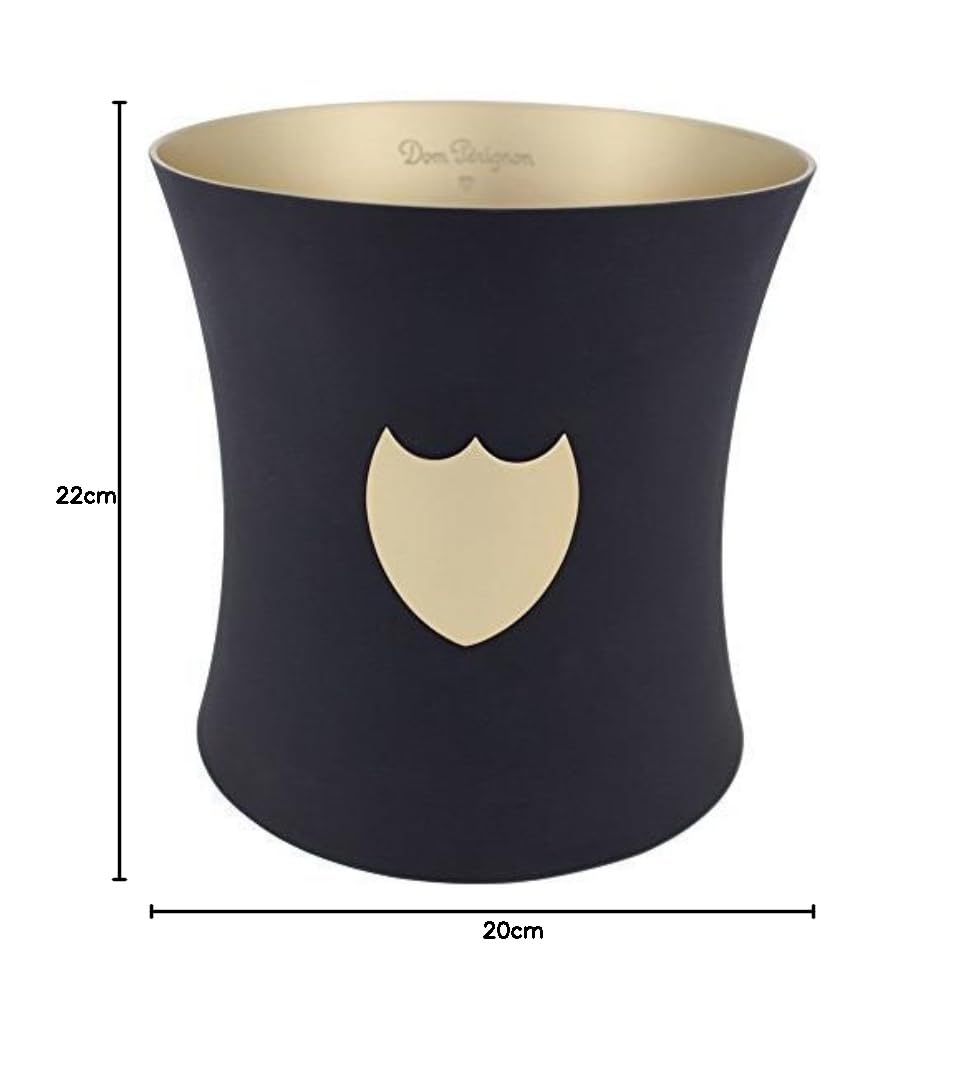 Dom Perignon Champagne Bottle Cooler Tin Gold/Black Prestige