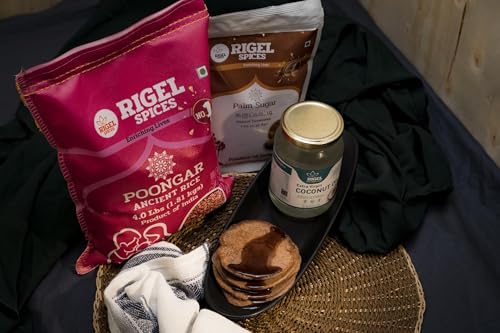 Rigel Spices | Pure Bliss of Palmyra Palm Sugar: Naturally Crafted, Unbleached, and Chemical-Free Sweetness | (500 Gm)