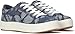 Keds Women's Park Lace Up Fashion Sneaker, Blue Floral Denim, 8 Wide