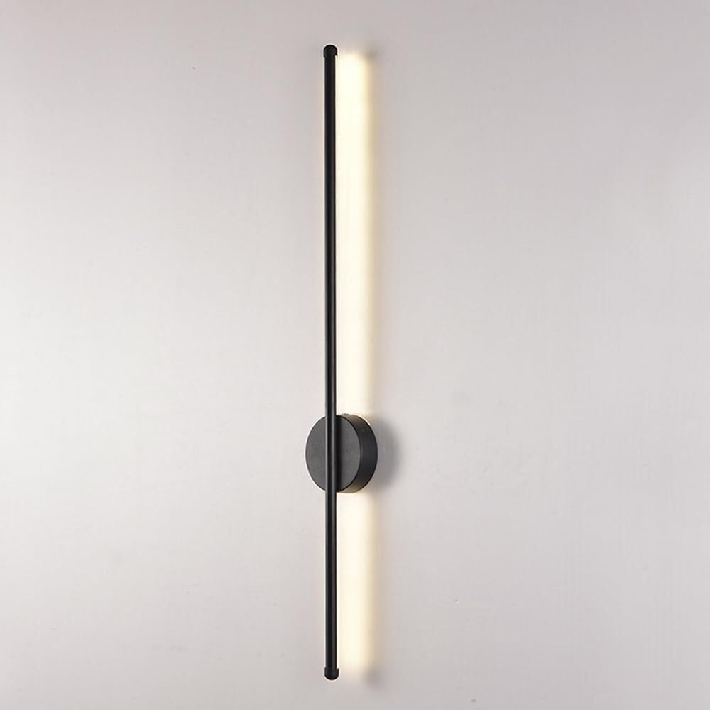 Aplique de pared lineal LED y lámpara de aluminio moderna para iluminación de salones