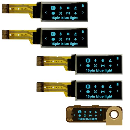 Module OLED 0,91 pouce 128x32 SPI 4 fils bleu pour afficheur