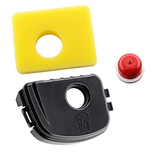 REEMO Tapa y filtro de aire para motores Briggs & Stratton 450E, 500E, 550E, 550EX, 08P500, 09P600 y 09P700 series 595660, 799579