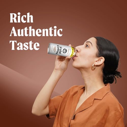 Sleepy Owl Hazelnut Cold Coffee | 4 x 230mL Cans | Made With Real Milk & Coffee | No Preservatives - Image 5