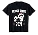 Enfant Je Deviens Une Grande Soeur 2021 Panda Cadeau T-Shirt