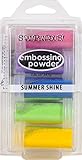 STAMPENDOUS EK21 Embossing Powder (5 Pack), 86 oz, Summer Shine