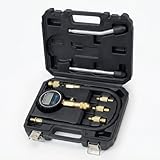 Digital Compression Tester Kit 300 PSI - Automotive Gasoline Engine Cylinder Compression Gauge with Adapters & Hose, Professional Diagnostic Tool for Car, Motorcycle, Small Engine