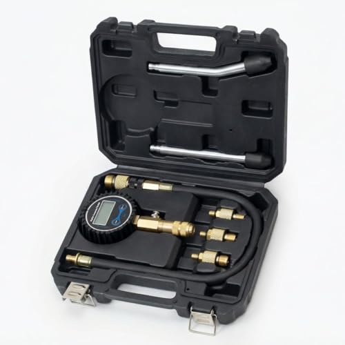 DKwoeshg Digital Compression Tester Kit 300 PSI