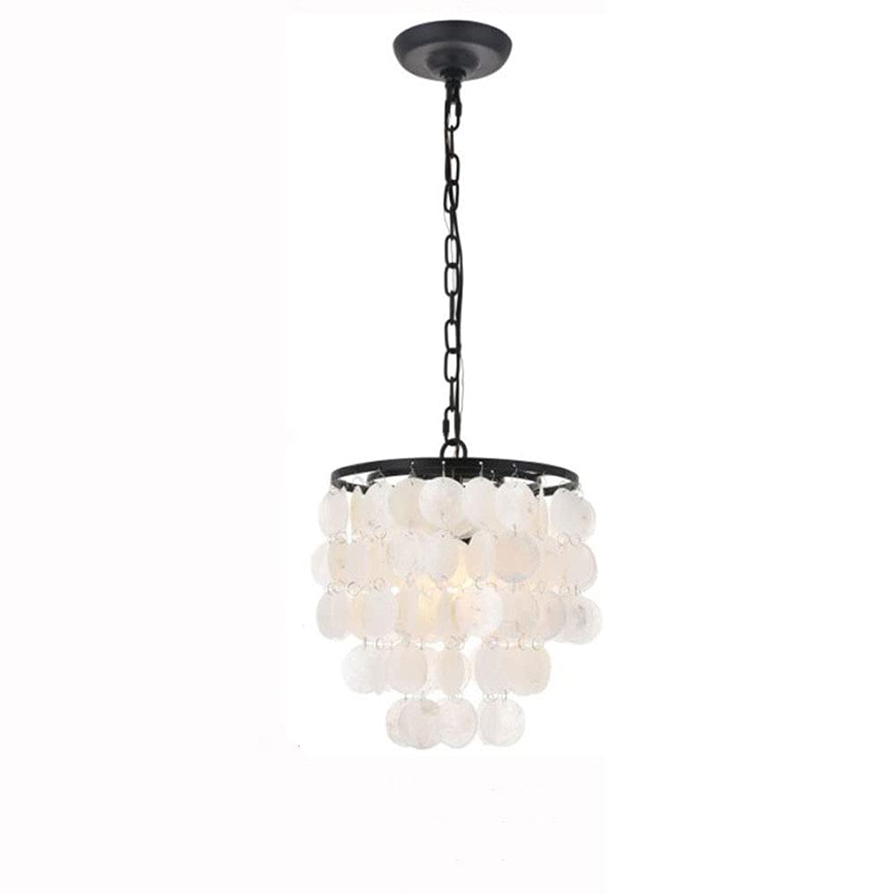 Retro vintage zilveren parelmoer hanglamp • Verlichting Trends