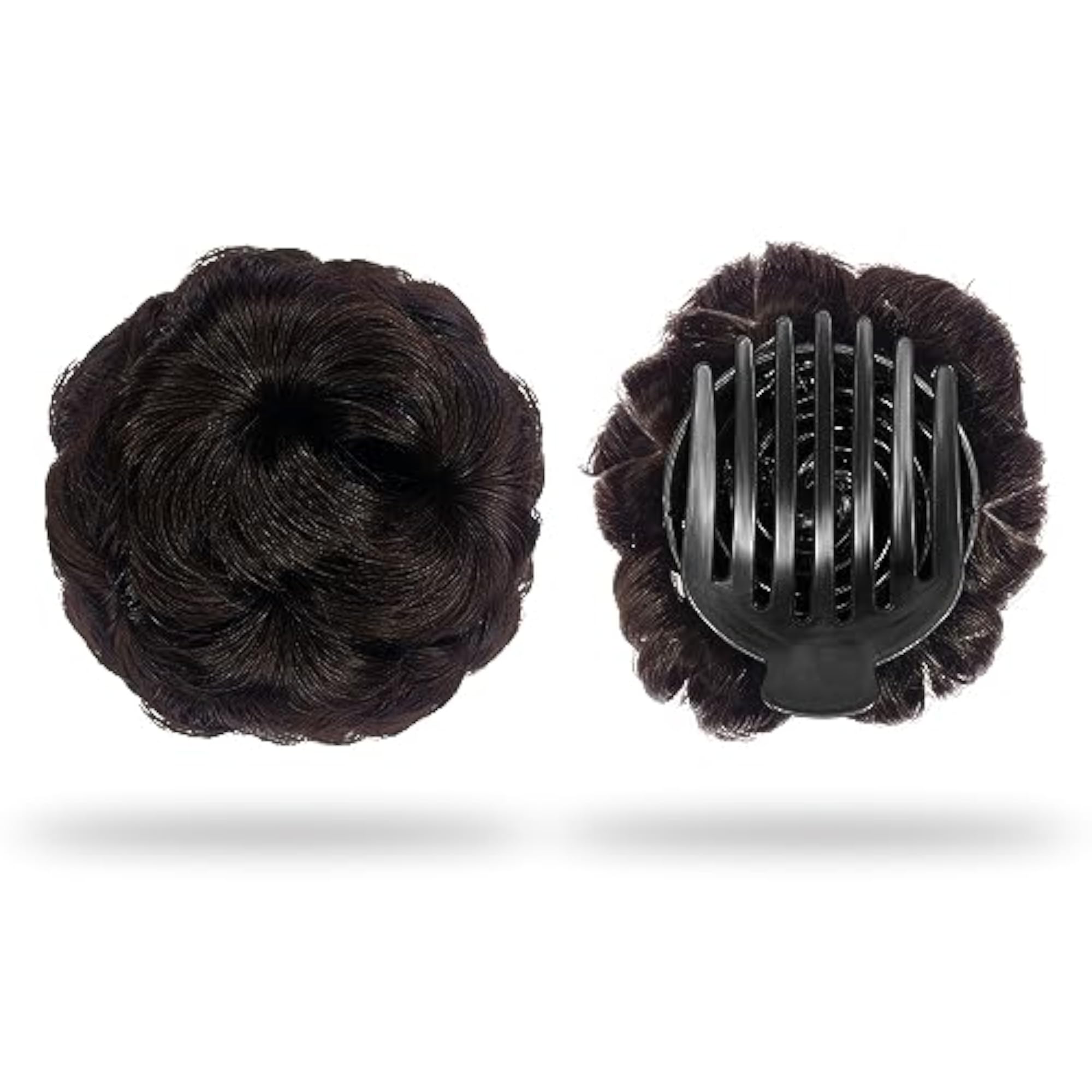 Women's Hair Juda Bun with Artificial Synthetic Hair Extension