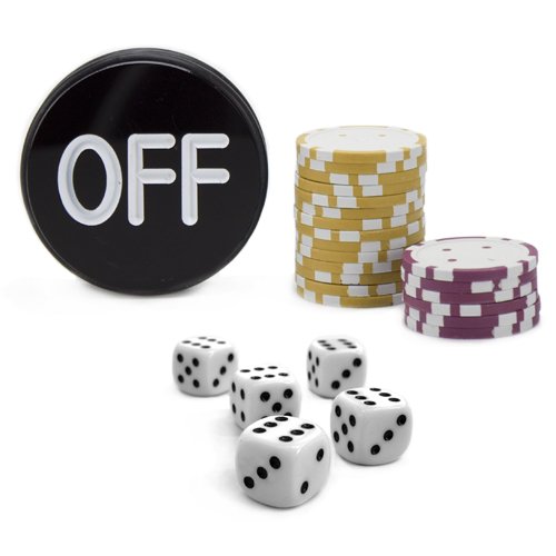 Casino Grade Craps On/Off Puck, 3 Inch Diameter By Brybelly #TOP3