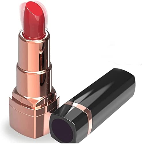 QMMQ Rossetto Mini 𝑉îbràtóre Clidòrīdè Donna ŜeŜŜo Púntó Ǵ̣ Piccolo Ovettó Ｖîbrante Wireless Màssàggiatore Búllet Clitòrīdèo Portatile Mini 𝑉îbràtóri Portatili Donna Silenziosi