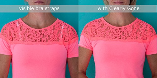 image for Fashion First Aid Replacement Clear Bra Straps – Matte Invisible Low