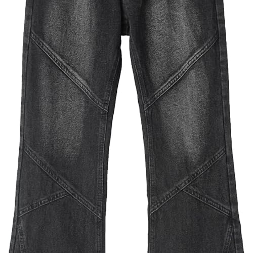 Baggy Jeans for Men Wide Leg Casual Fashion Denim Pants Patchwork Hip Hop Streetwear2