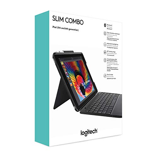 Capa com Teclado Logitech Slim Combo para iPad Pro 10.5