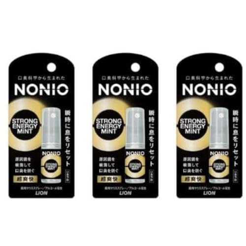 【販路限定品】 マウススプレー 口中清涼剤 ストロングエナジーミント 5ml 3個セット まとめ買い
