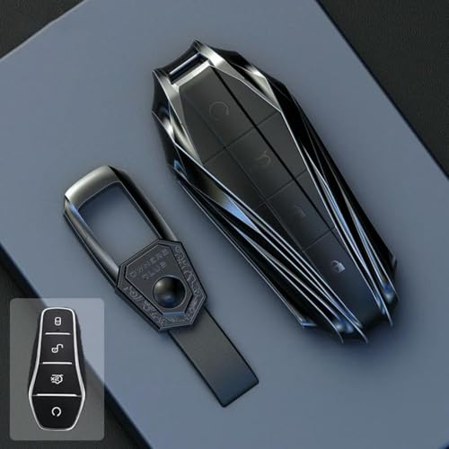 Carcasa de aleación para BYD Atto 3 y Tang DM llavero de lujo