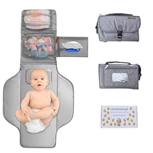 VERSAKEENGZ Tragbare Wickelunterlage für Unterwegs