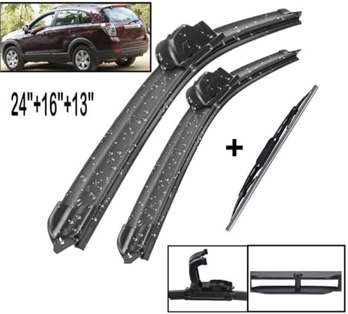 Limpiaparabrisas Chevrolet Captiva escobillas delanteras traseras kit completo 2