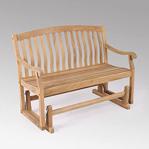 Cambridge Casual Arie Superior Indonesian Teak Outdoor Glider Bench