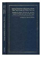 Easing Transition In Southern Africa: New Techniques For Policy Planning 0891584811 Book Cover