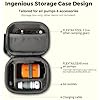 Flextailgear Tiny Air Pump Grey Bundle with Protective Organizer Mini Storage Box